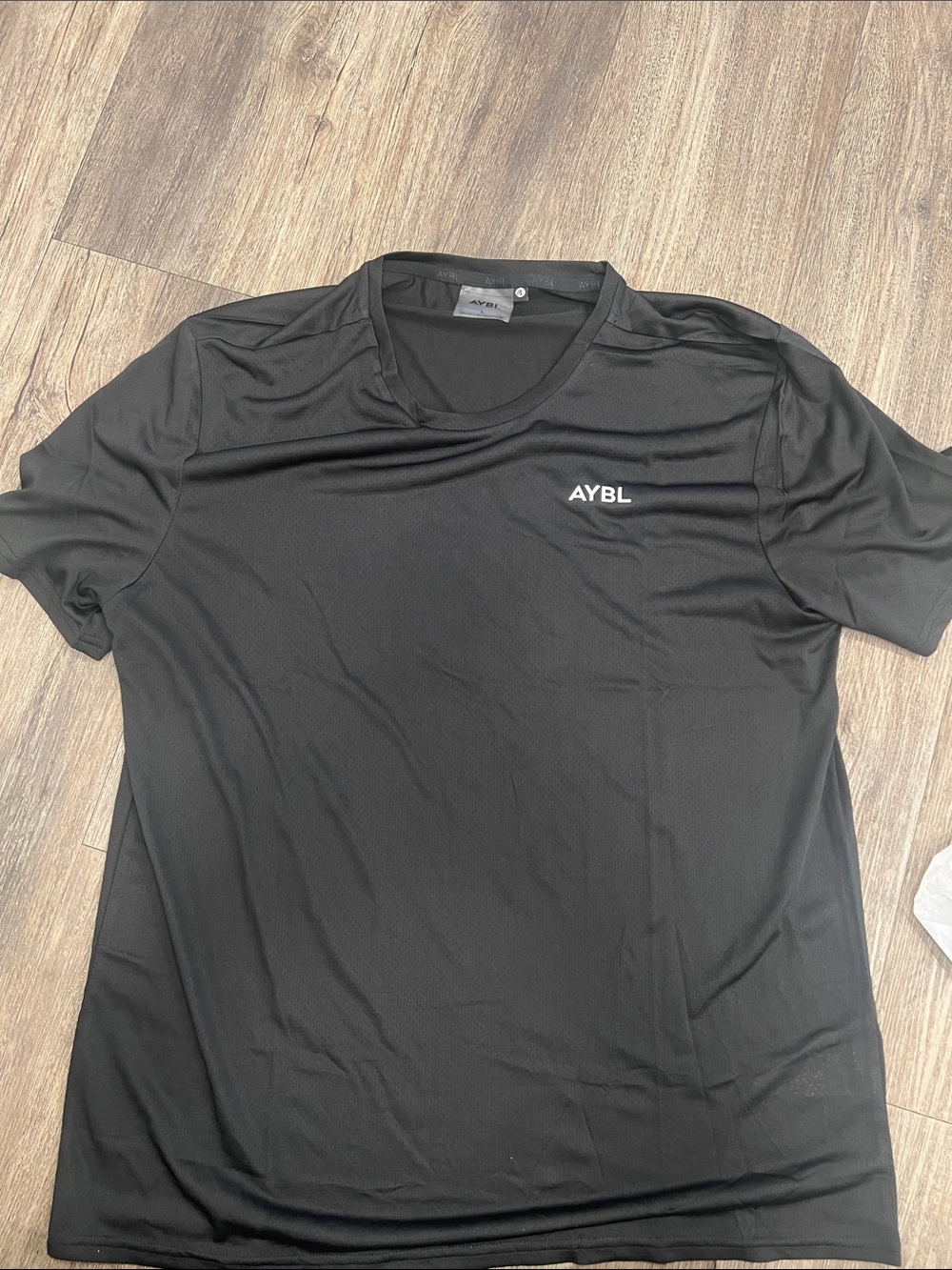 AYBL Black Athletic Crew Neck Tee